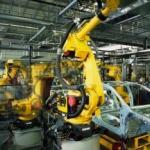 Photo d'une chaine d'assemblage dans le secteur automobile